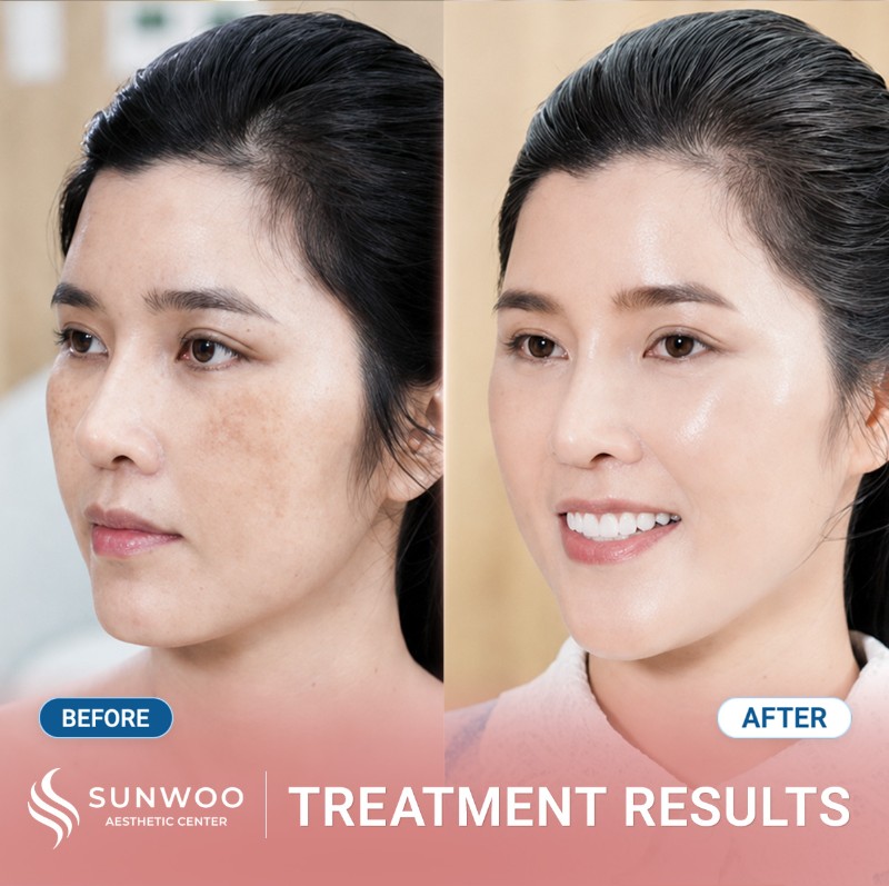 Melasma before and after